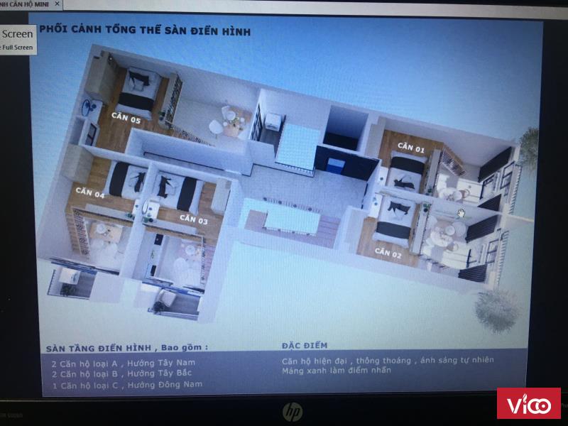 Cho thuê căn hộ giá cực rẻ ngay giữa trung tâm thành phố Đà Nẵng