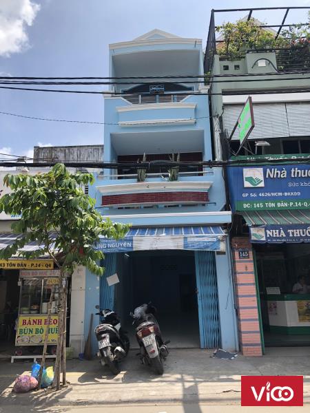 Hot.. Nhà đẹp cho thuê giá rẻ nhất Quận 4 nằm mặt tiền Tôn Đản, DT 3.6x16m