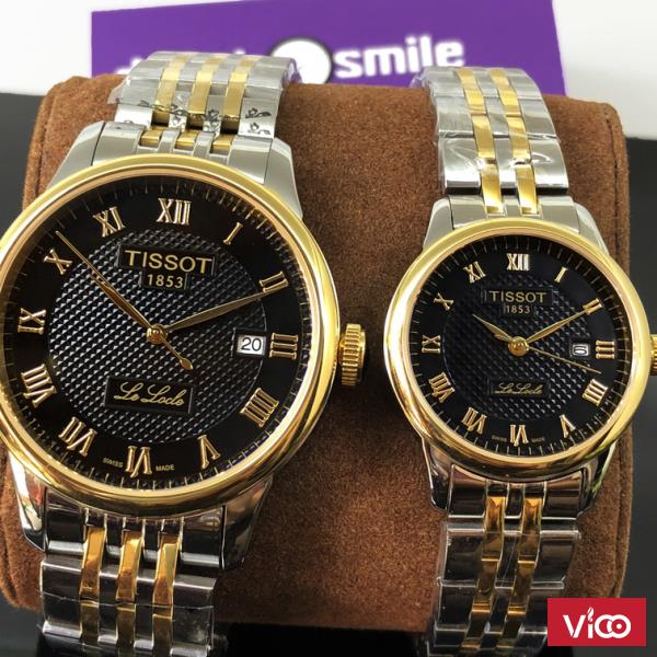 Đồng hồ cặp đôi dây inox không gỉ mặt kính chống trầy CT1102SG1AV