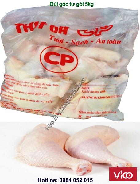 Phân phối thịt gà sạch CP
