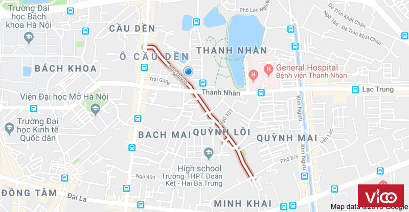 Cho thuê nhà nguyên căn tại Thanh Nhàn, quận HBT, HN