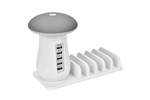 Dock đế sạc đa năng có đèn LED hình nấm Aturos Q5QC3.0