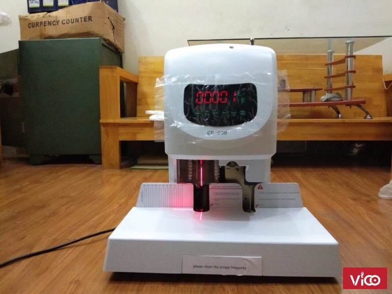 Máy khoan đóng chứng từ bằng ống nhựa CD900