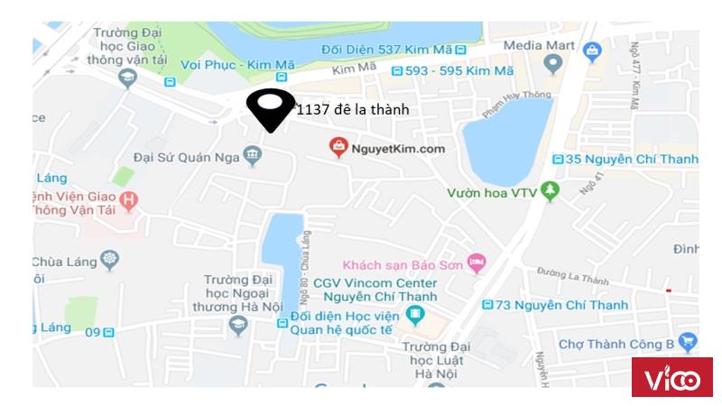 Cho thuê VP, Shop online Đê La Thành 80m2