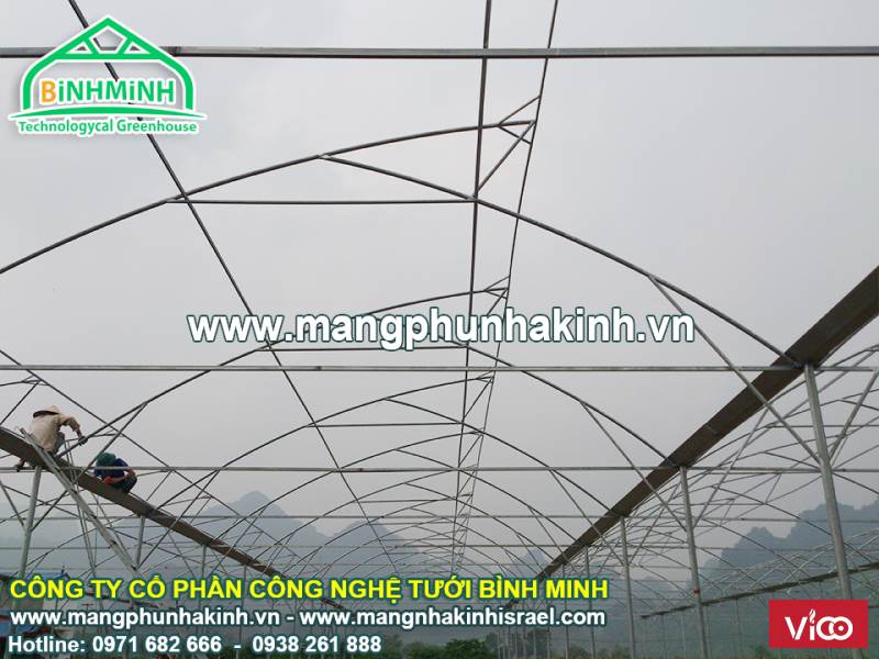 Màng nhà kính, mô hình nhà kính đa ứng dụng bình minh