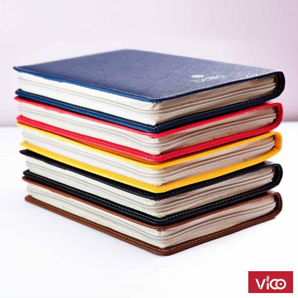 Mẫu thiết kế sổ da khóa kéo đẹp nhất 2018