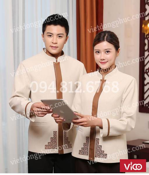Công ty may đồng phục buồng phòng đẹp, đảm bảo chất lượng