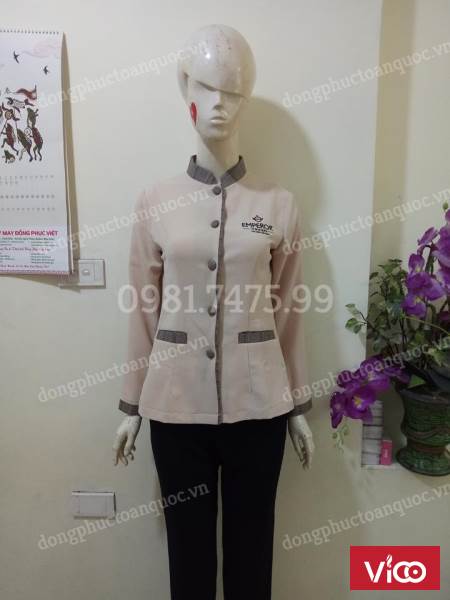 Công ty may đồng phục buồng phòng đẹp, đảm bảo chất lượng