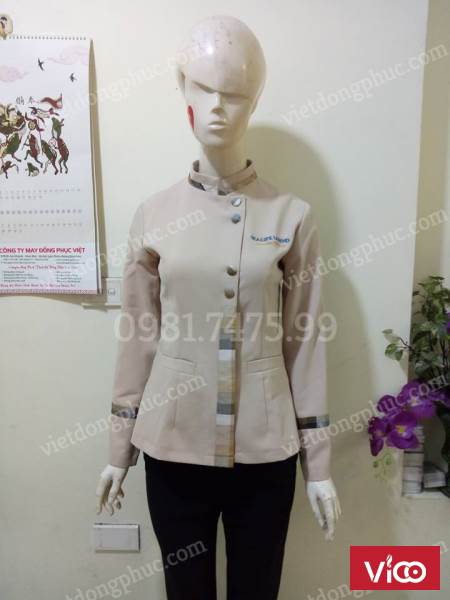 Công ty may đồng phục buồng phòng đẹp, đảm bảo chất lượng
