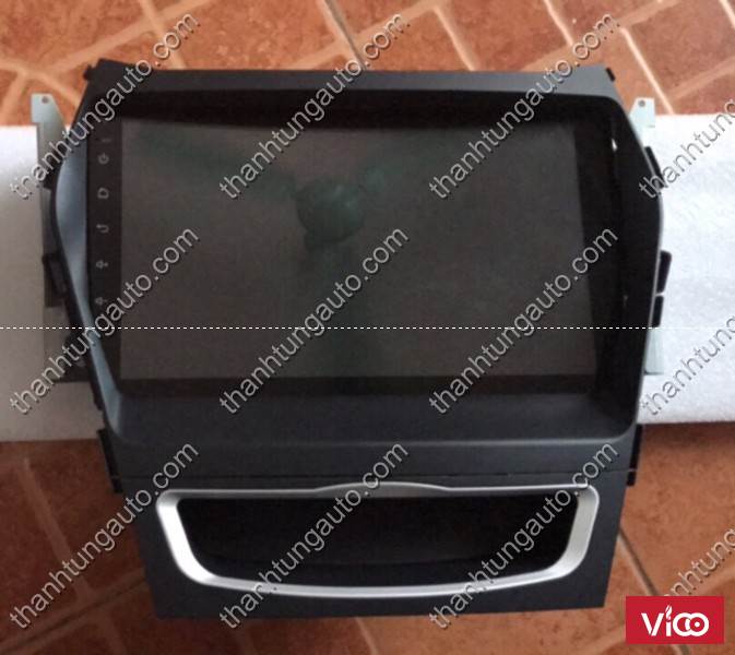 Màn hình android cho xe Santafe 20132017