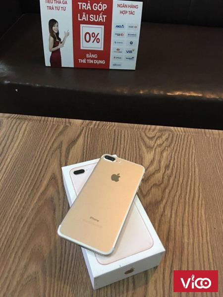 Iphone 7 Plus Gold 128g quốc tế mỹ Fulbox