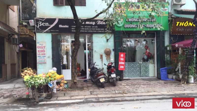 Cho thuê cửa hàng 30m2, mặt tiền 5m, vỉa hè rộng 3m, đường rộng 8m, mặt phố Trần Quang Diệu