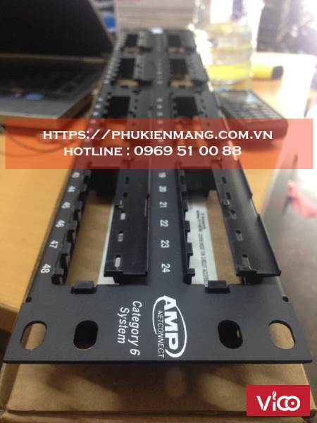 Thiết bị chuyển mạch 24 cổng cat6,Thanh nối cáp mạng Cat6 48 cổng chính hãng