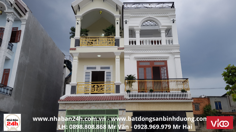 Bán nhà bình an dĩ an ngay ngã tư bình thung giá rẻ