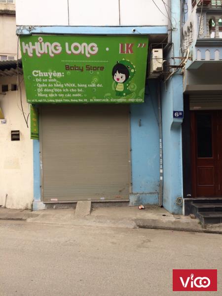 Cho thuê nhà chính chủ mặt phố Lương Khánh Thiện, Hoàng Mai