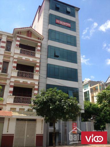 Cho thuê toà nhà mặt ngõ 203 phố Hoàng Quốc Việt. Diện tích 100m2, xây 7 tầng, thang máy