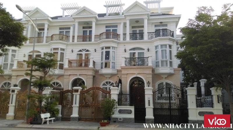Cho thuê nhà trong khu Cityland Garden hills, nhà phố 4 lầu kiến trúc Châu Âu sang trọng ST Emart