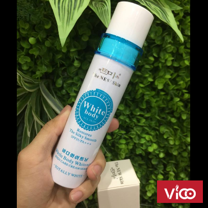 Chăm sóc da với kem dưỡng trắng da White Body SPF35 hiệu quả chất lượng tốt