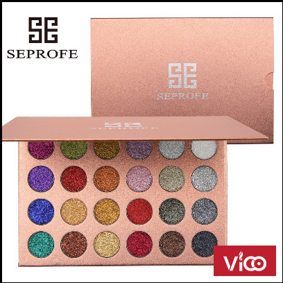 Bảng Màu Mắt Nhũ Seprofe 24 Màu