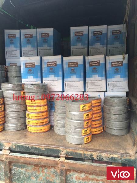 Cáp mạng VINACAP CAT6E UTP Hàng chính hãng