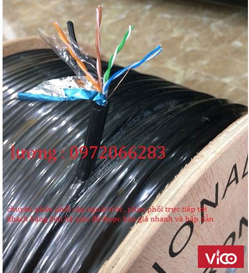 Cáp mạng TEKRONE Cat5e ngoài trời