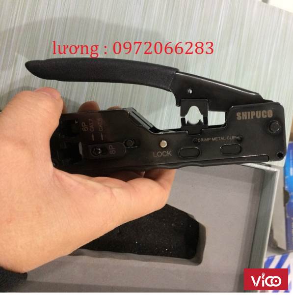 Kìm bấm mạng Cat6A Cat7 Shipuco