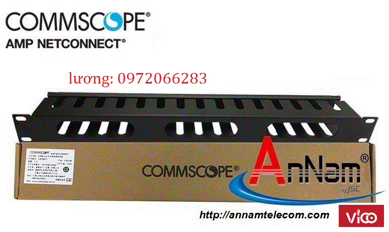 Patch panel 24 port CAT6 COMMSCOPE mã 13750142