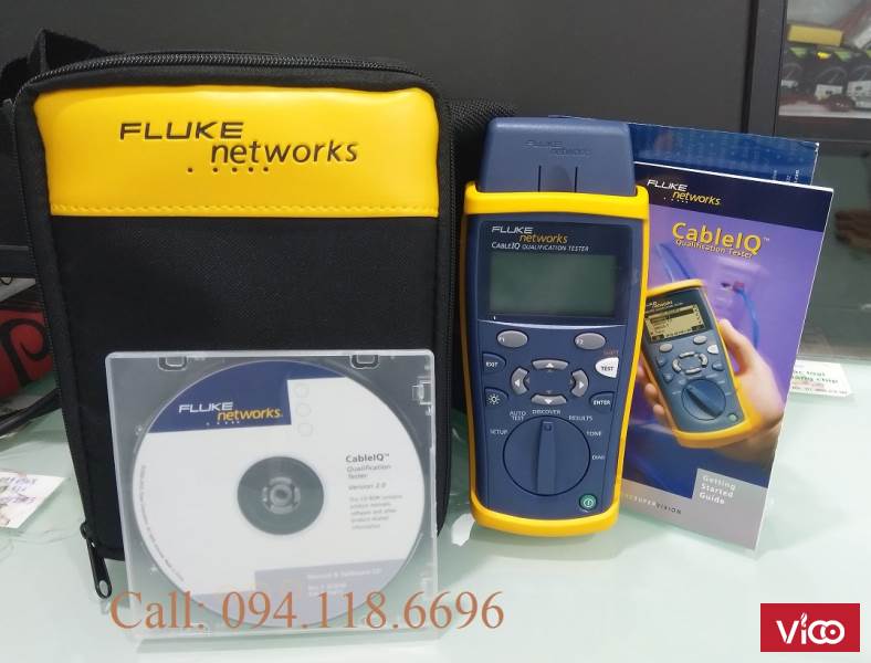 Máy đo thẩm định cáp đồng CableIQ Fluke Network CIQ100