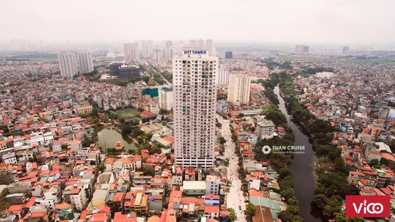 Giá rẻ cho thuê căn hộ chính chủ chung cư HHT Tower 3PN tầng 9 có đầy đủ nội thất