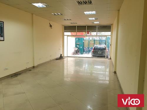 Cho thuê nhà mặt phố Vũ Phạm Hàm. Diện tích 170m2x4 tầng, mặt tiền 7m