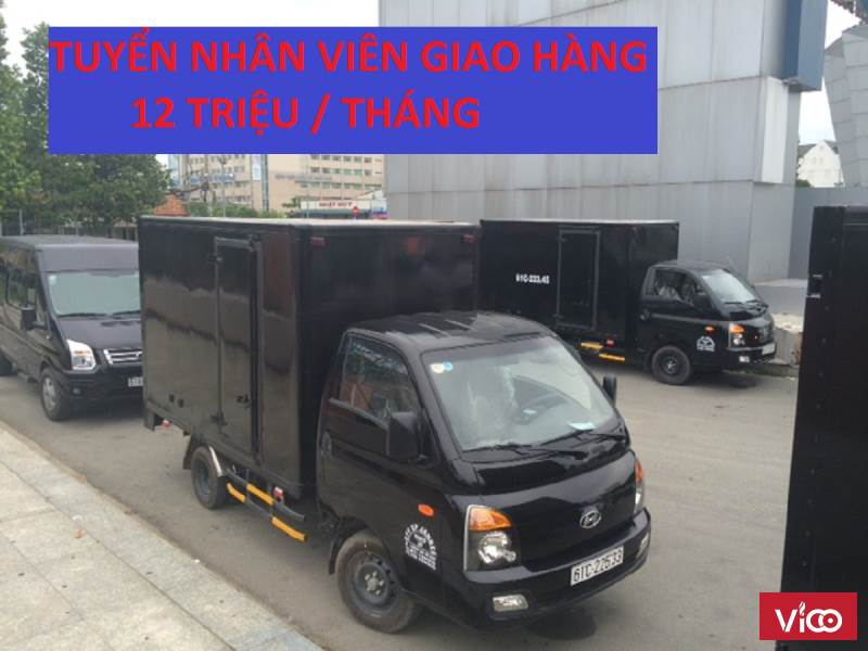 Tuyển dụng nhân viên phụ kho phụ xe tải tài xế B2, C lương 14 triệu / tháng