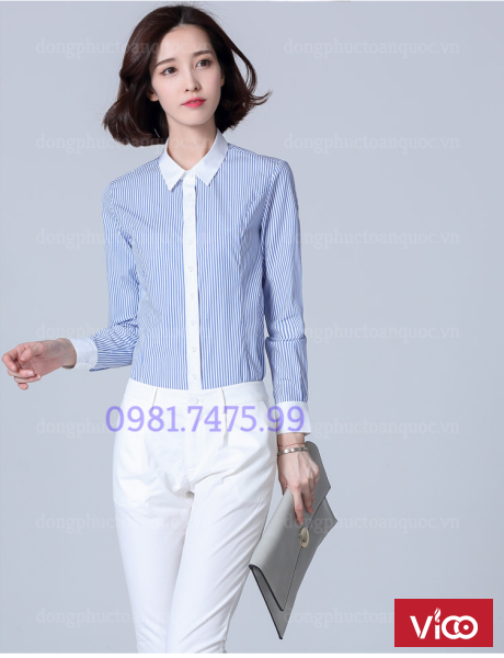 Địa chỉ may đo sơ mi nữ công sở cao cấp, mẫu mã đẹp nhất mọi thời đại