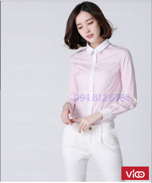 Địa chỉ may đo sơ mi nữ công sở cao cấp, mẫu mã đẹp nhất mọi thời đại