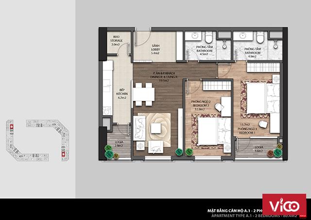 Cần Tìm Người Nước Ngoài , Bán Giá Tốt Căn 06 Tòa E3 Chung Cư Ct8 The Emerald Mỹ Đình