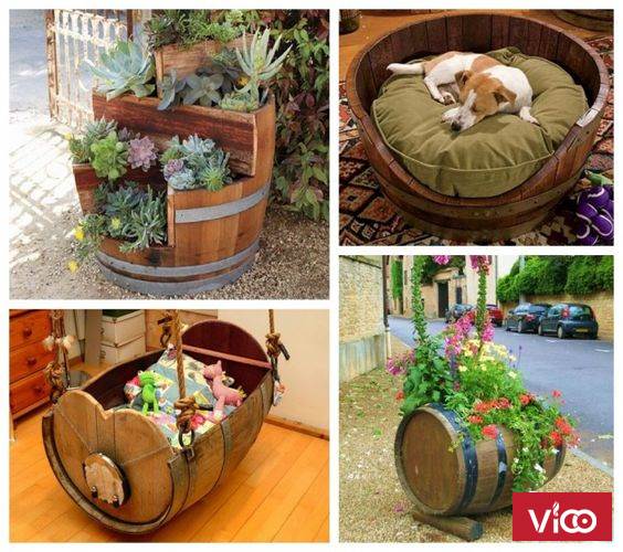 Top 7 ý tưởng hay về công dụng của thùng gỗ sồi