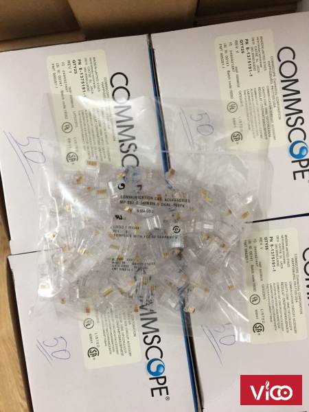 Hạt mạng RJ45 Cat5e,Đầu bấm hạt mạng RJ45 Cat5e