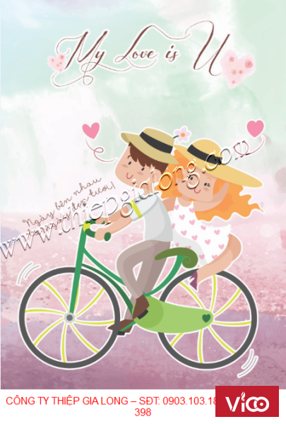Thiệp Chúc Mừng Sinh Nhật Tặng Vợ Yêu