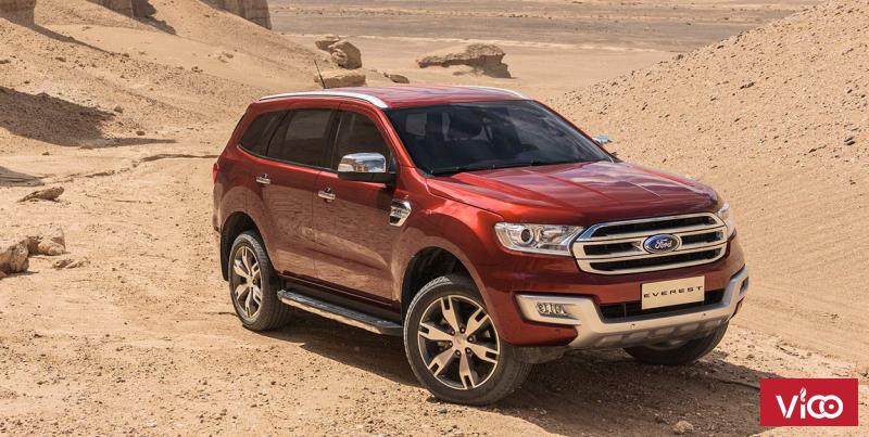 Khuyến mại giảm giá sốc nhất thị trường xe Ford Everest mới 2019, giá xe ford everest titanium 2019