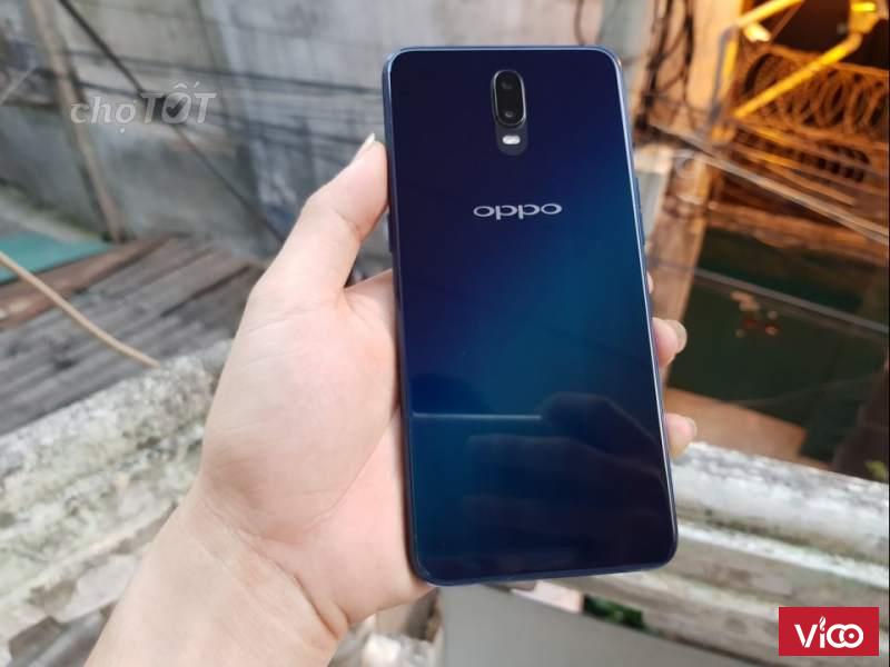 Oppo r17 xanh 99,9% siêu đẹp chip rồng 845.