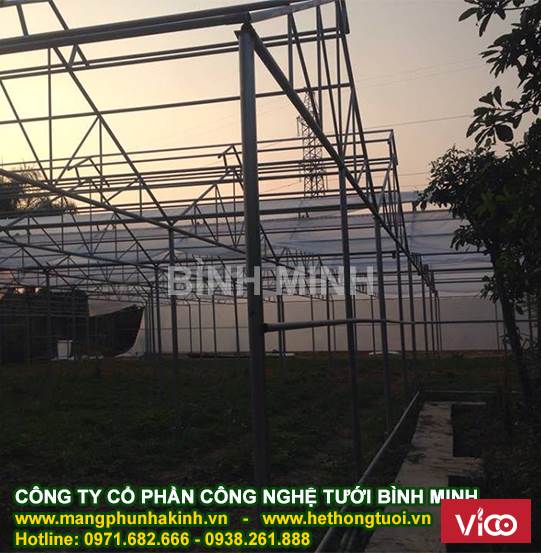 nhà kính phơi cà phê, nhà kính phơi gạch,nhà kính nuôi tôm