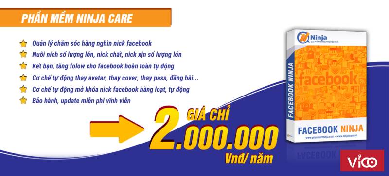 NINJA CARE PHẦN MỀM CHĂM SÓC NICK SỐ LƯỢNG LỚN