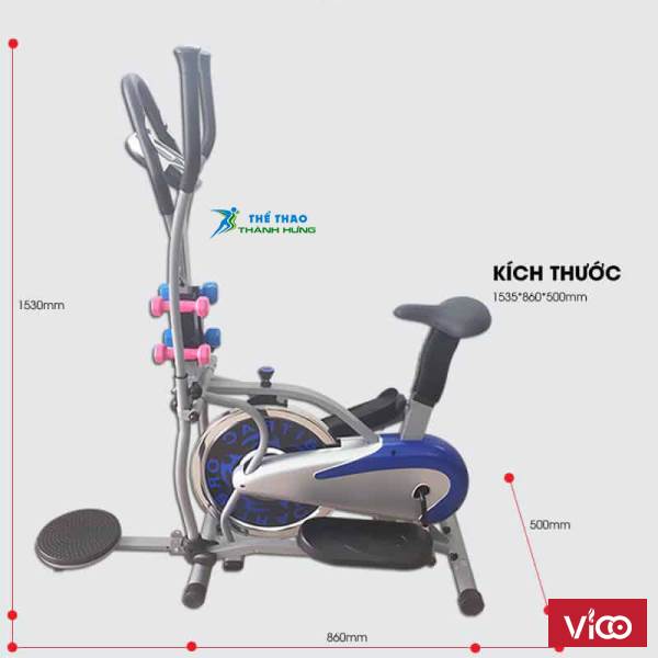 Xe Đạp Tập Thể Dục Đa Năng K2085