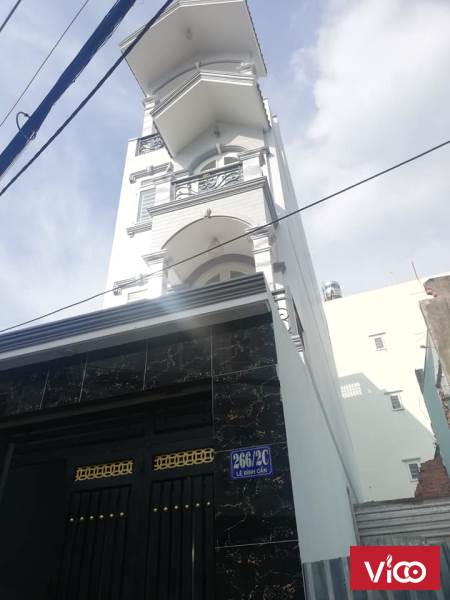 Bán nhà 4 tấm, SHR gần chợ, trường học 266/2C Lê Đ. Cẩn