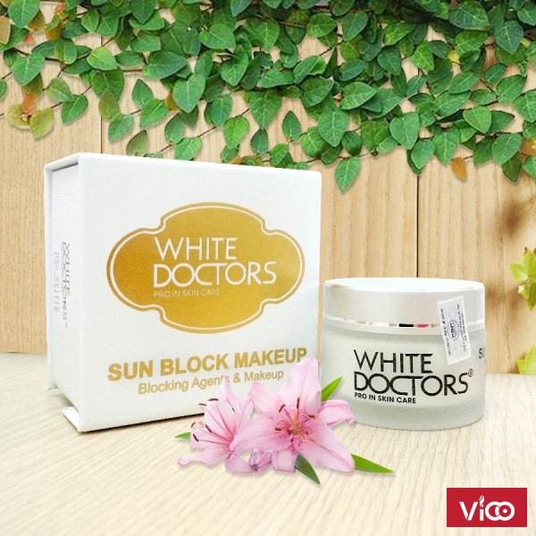 KEM WHITE DOCTOR TRANG ĐIỂM CHỐNG NẮNG HOÀN HẢO