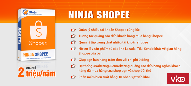 Phần mềm NINJA SHOPEE GIÁ 0đ!!!!!!!