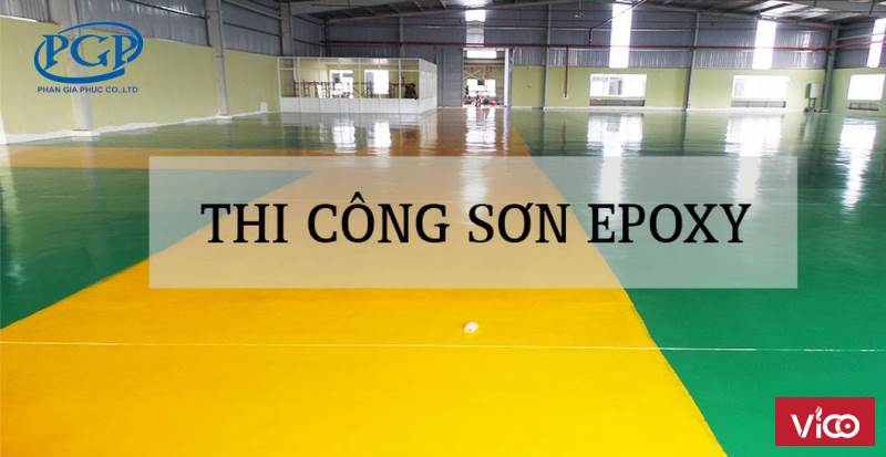 Sơn epoxy KCC bồn chứa hóa chất thi công như thế nào