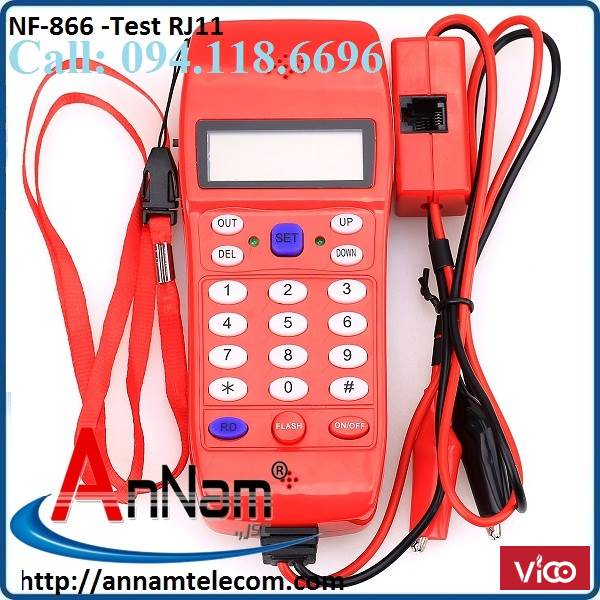 Công cụ kiểm tra cáp điện thoại NF866