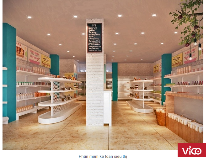 Phần mềm kế toán siêu thị