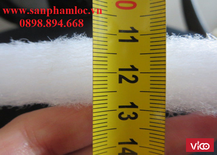 Bông lọc 20mm lọc nước thải, thức ăn thừa cho ao nuôi tôm