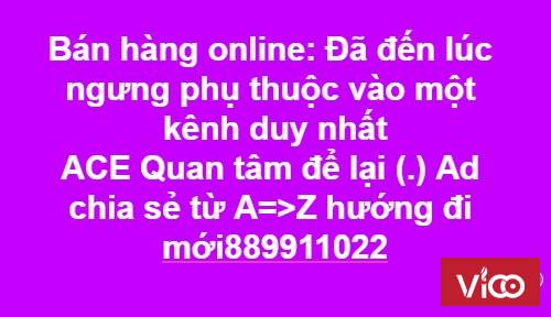 Xu hướng kinh doanh thời đại công nghệ 4.0 liên hệ 0889911022